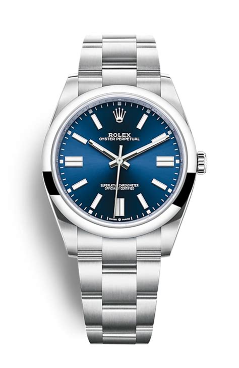 rolex oyster perpetual blue on wrist|rolex oyster perpetual color chart.